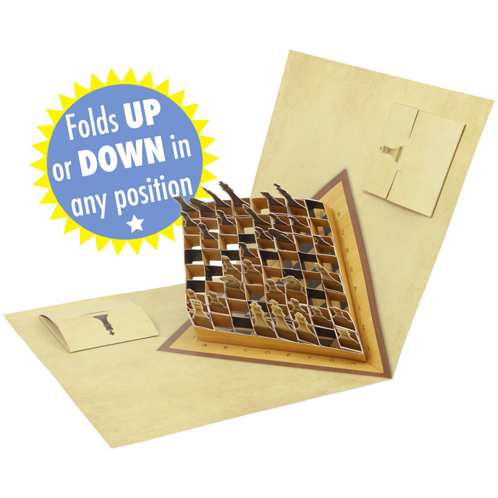 The Pop-Up Chess Set (Kickstarter) - Best Pop-up Books